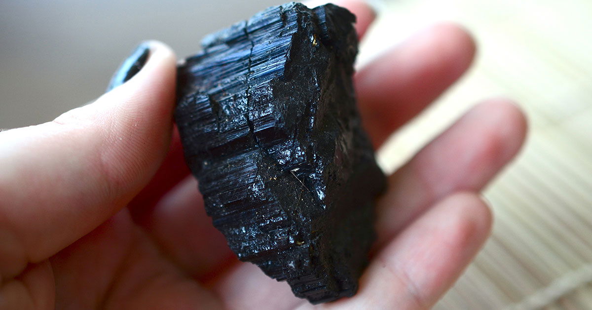 black tourmaline